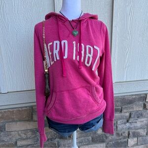1987 Aeropostale Pink Hoodie for Women